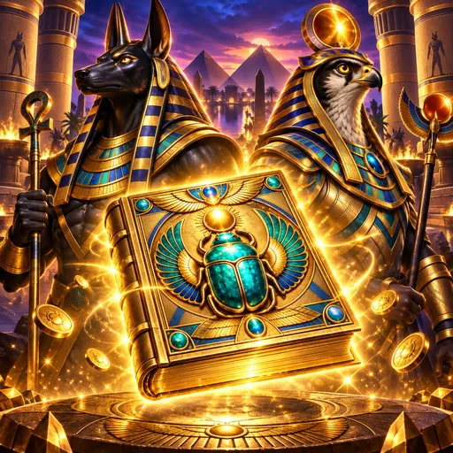 Book of Gods pokie cover art